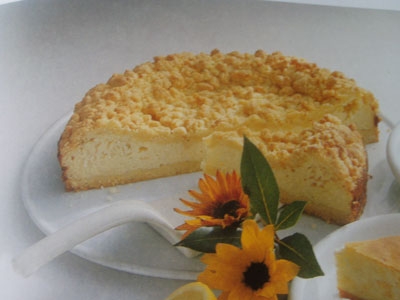 Рецепт - Австрийский творожный пирог с малиновым соусо
