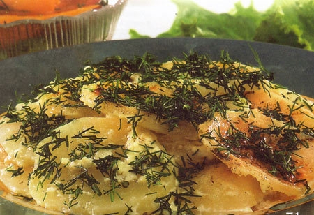 Рецепт - Картофель, тушенный со сметаной