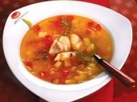 Рецепт - Кнедли-суп со шпиком