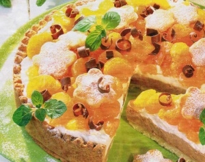 Рецепт - Мандариновый торт