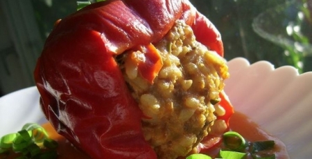 Рецепт - Перец, фаршированный мясом