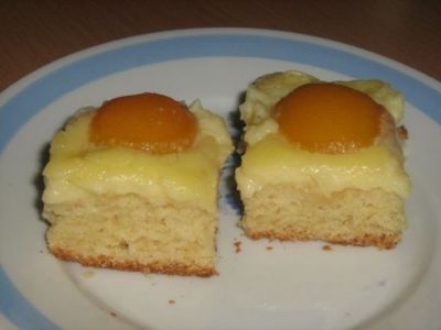 Рецепт - Пирожное «Абрикос»