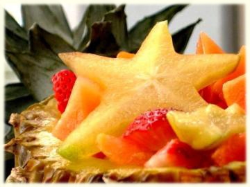 Рецепт - Салат фруктовый с ананасом (2)