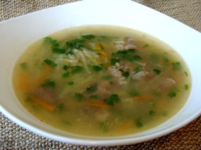 Рецепт - Суп из баранины