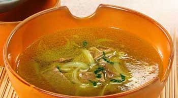 Рецепт - Суп карри из говядины