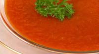 Рецепт - Суп с печеными томатами и перцем