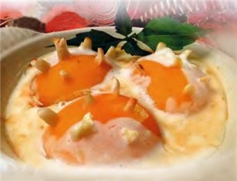 Рецепт - Тоффи из персиков и миндаля