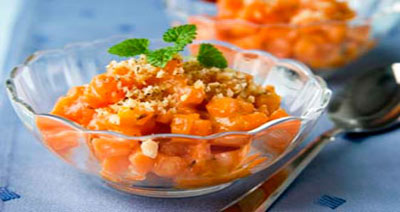 Рецепт - Икра из тыквы и баклажанов с помидо