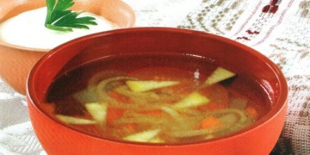 Рецепт - Суп овощной мавританский