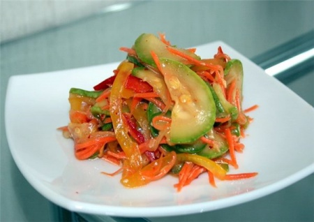 Рецепт - Салат из кабачков