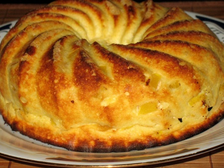 Рецепт - Творожный пирог с манго, горячие бутерброды в духовке