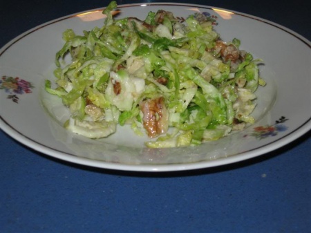 Рецепт - Салат из брюссельской капусты