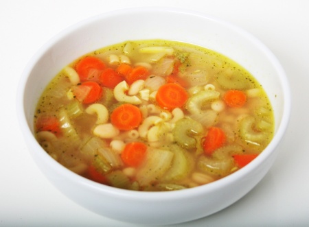 Рецепт - Суп с лапшой вегетарианский