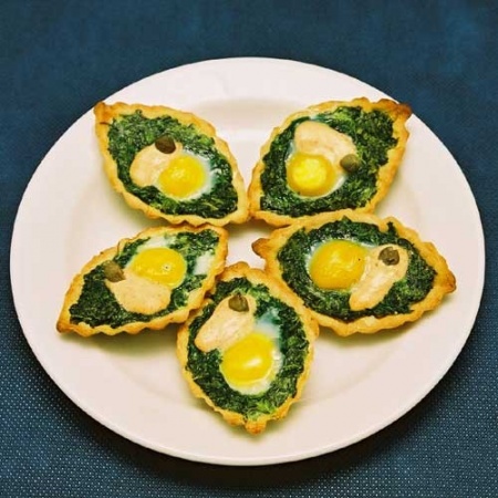 Рецепт - Закуска «Ласточкино гнездо», оформление закуски