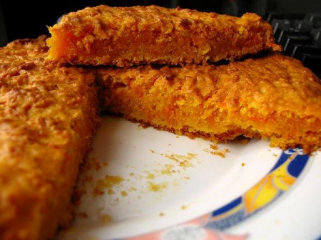 Рецепт - Морковный пирог