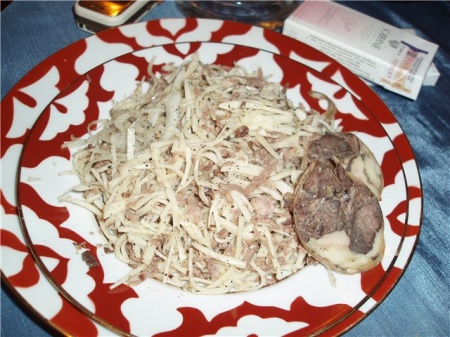 Рецепт - Салат «Нарын» (узбекское блюдо)