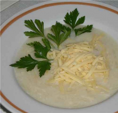 Рецепт - Белый суп, суп из белого гриба