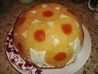 Рецепт - Ананасовый торт
