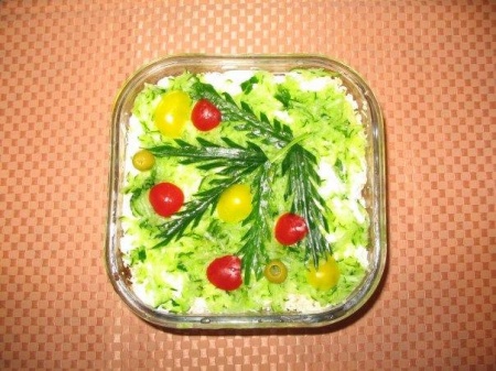 Рецепт - Салат «Новогодний» (2)