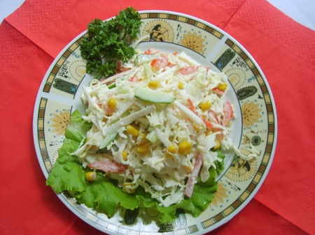 Рецепт - Салат по-старопольски (2)