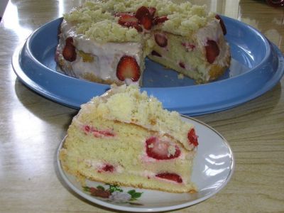 Торт «Клубничка»
