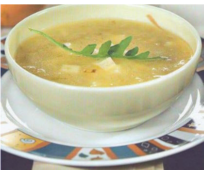 Суп рыбный с картофелем, диета луковый суп