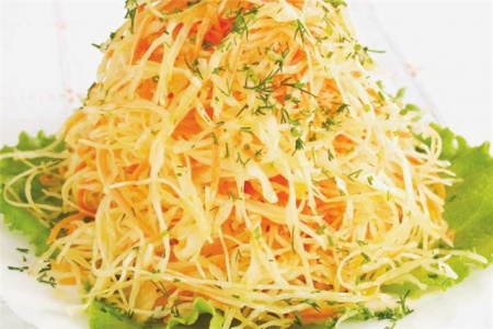 Рецепт - Салат из капусты «Свежесть»