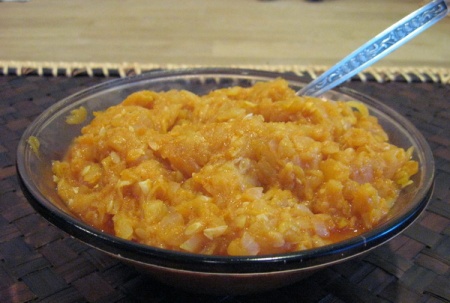 Рецепт - Икра кабачковая с капустой, кабачковый суп пюре