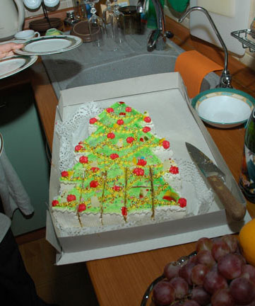 Торт «У Деда Мороза»