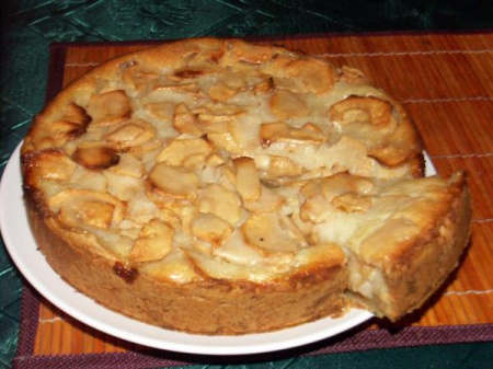 Рецепт - Пирог с яблоками