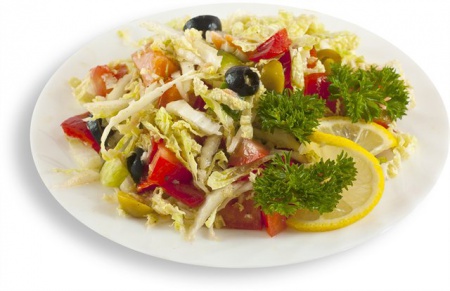 Рецепт - Салат «Грация», салат с морепродуктами фото