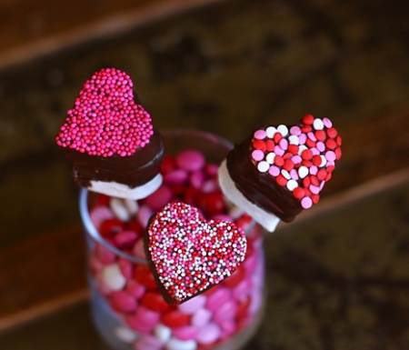 Рецепт - Зефир в шоколаде на день Святого Валентина