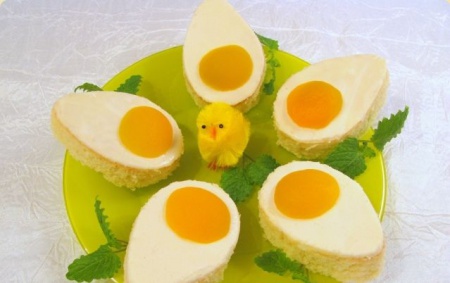 Рецепт - Пирожное «Пасхальное яйцо»