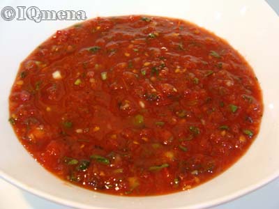  томатный соус к мясу