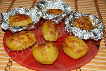  картофель с мясом запеченный в духовке